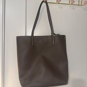 Michael Kors Dark Brown Tote Bag